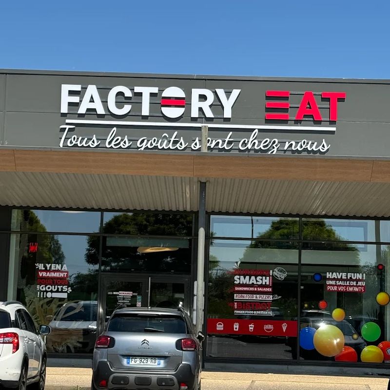 La devanture Factory Eat à Fameck